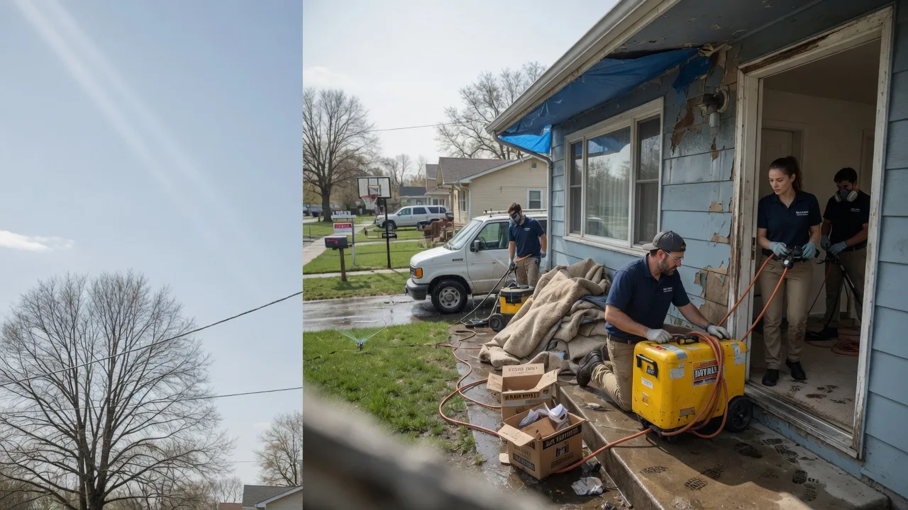 Basement Flood Cleanup in Graham, KY near me